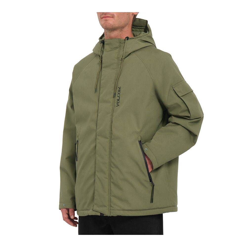 Volcom STOKE STONE II 5K - Veste Homme wintermoss