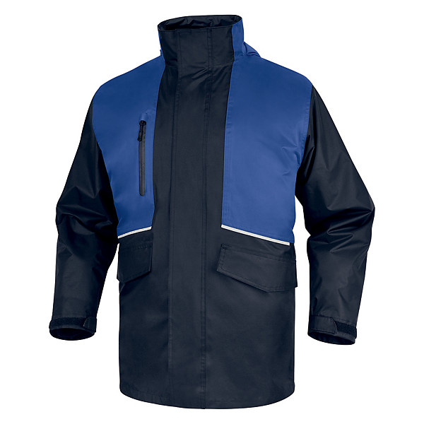 Parka 5 en 1 Delta Plus Alaska 3 marine et bleue, taille XXL