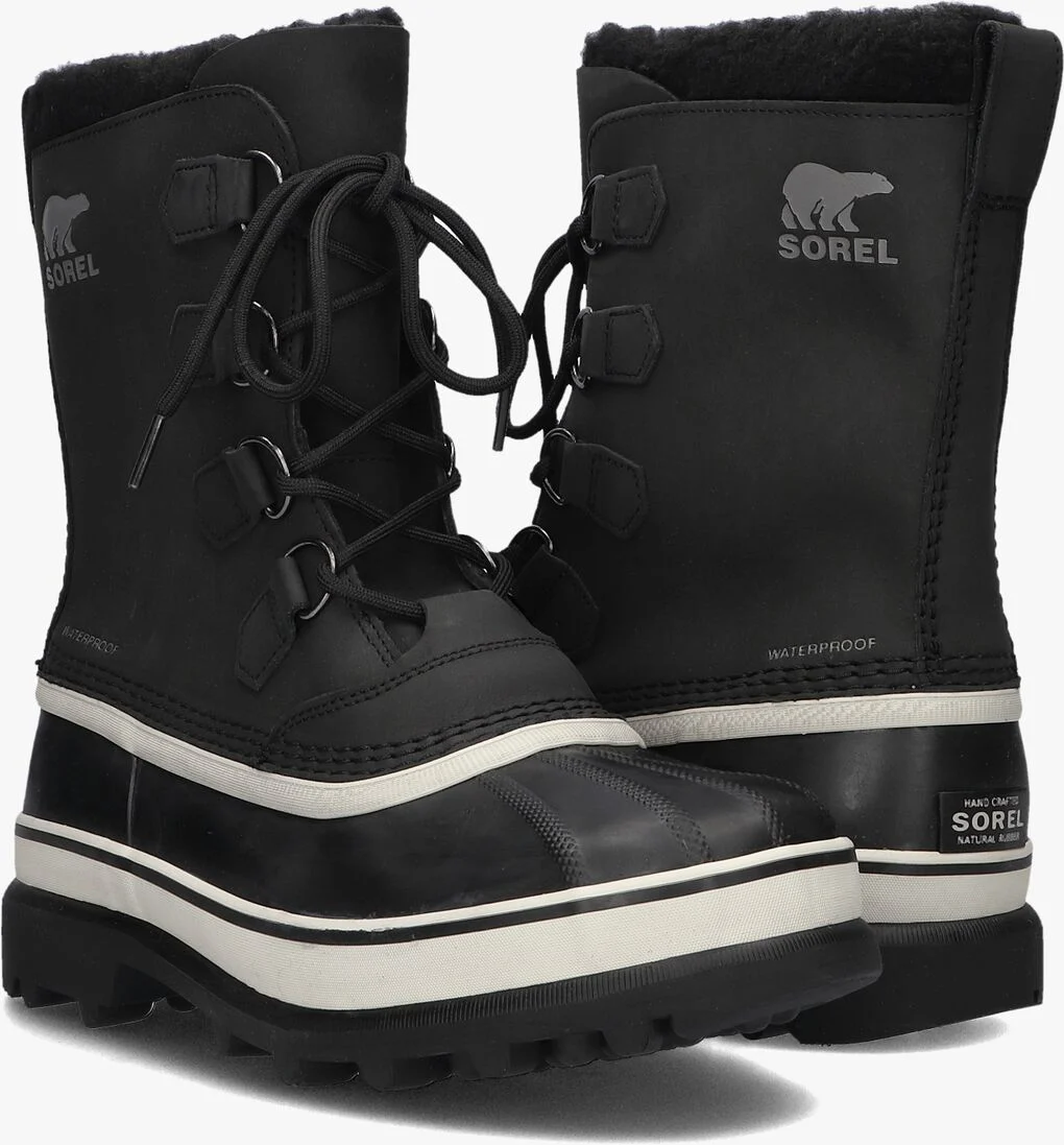 SOREL zwarte sorel veterboots caribou