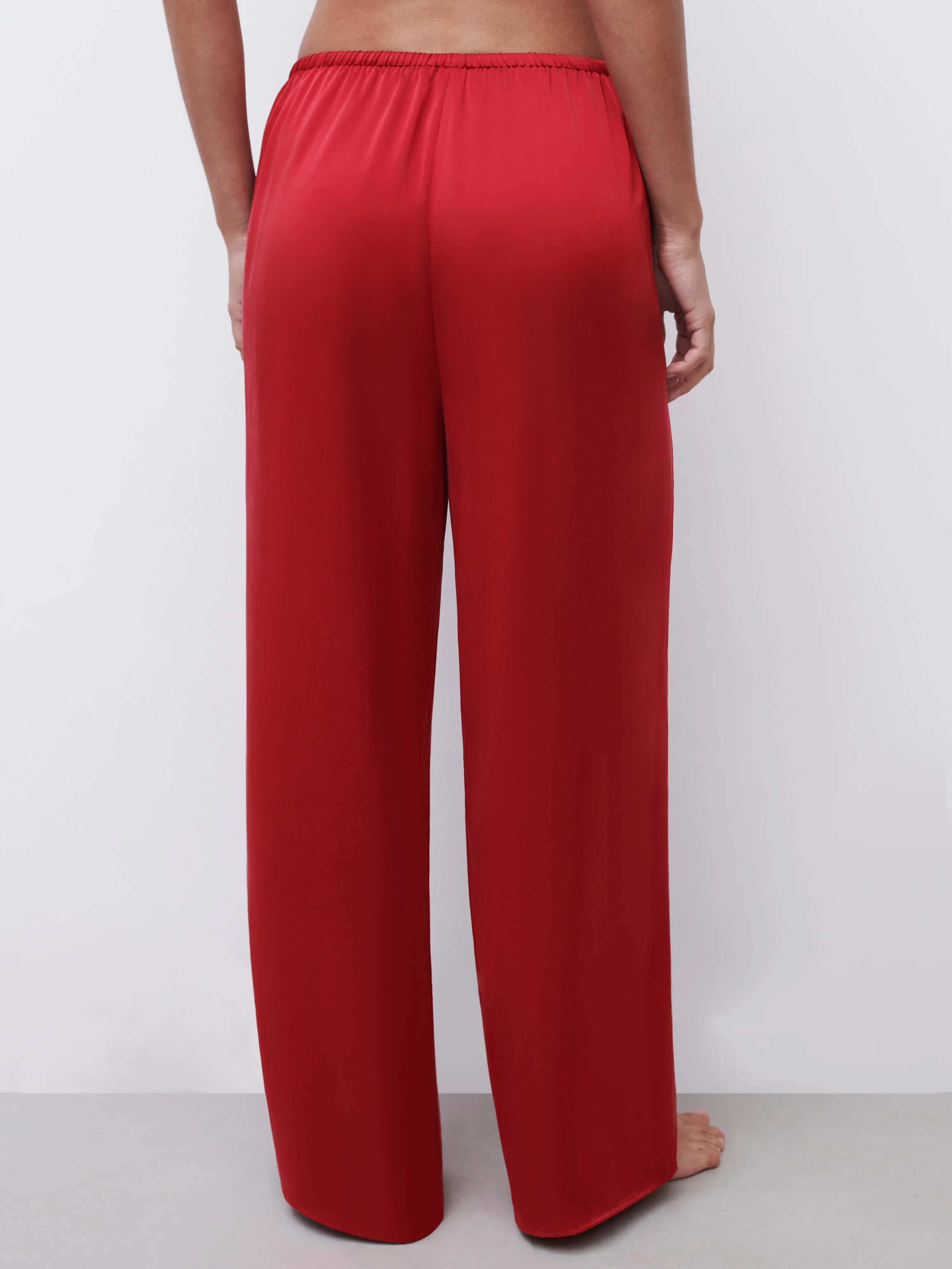 MYSTIC DREAM - Pantalon broderie | Rouge