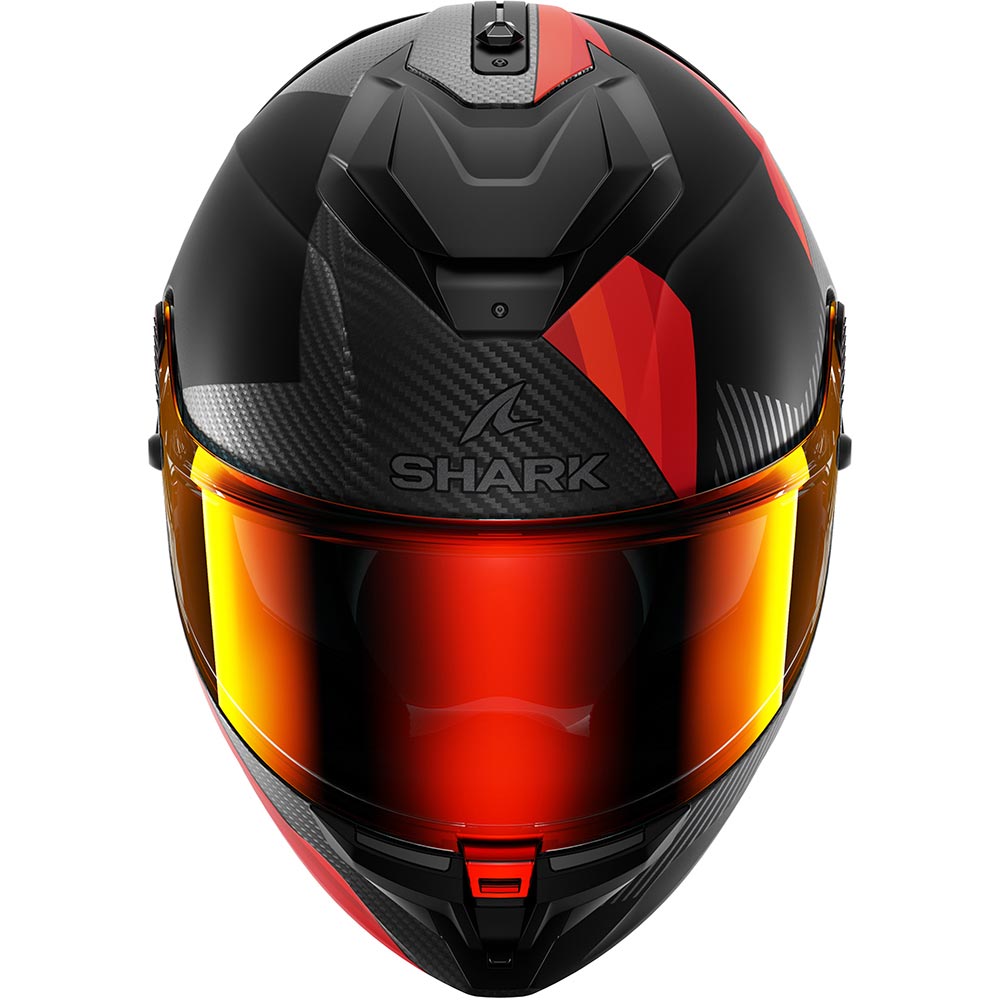 Shark - Casque Spartan GT Pro Dokhta Carbon Noir / Anthracite / Orange / Brillant