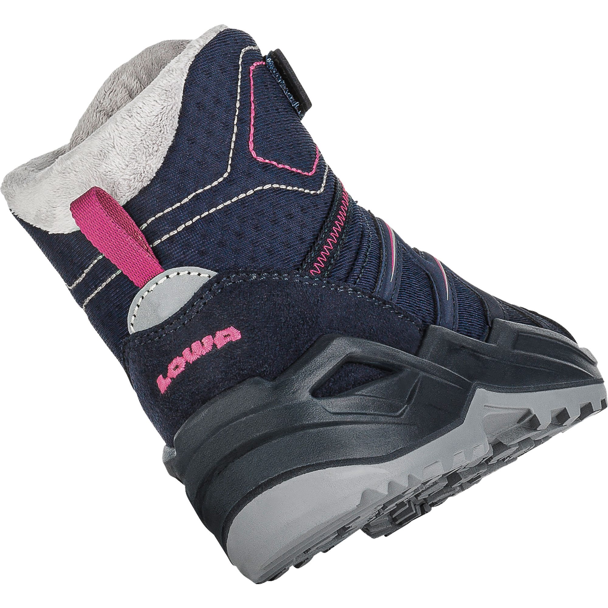 LOWA Maddox Warm GORE-TEX® Mid Winterschuhe Kinder navy