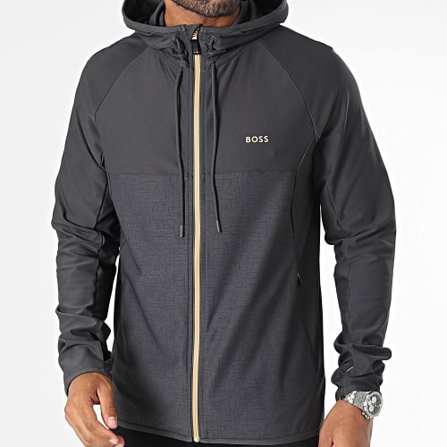 Veste Zippée Capuche Sicon Active 50493465 Gris Anthracite