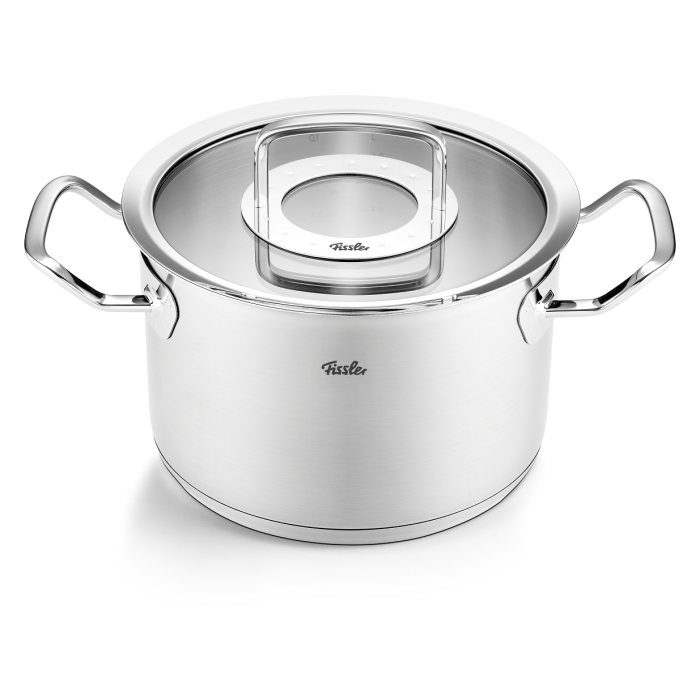 Fissler Original-Profi Collection® Kochtopf 20 cm + Glasdeckel