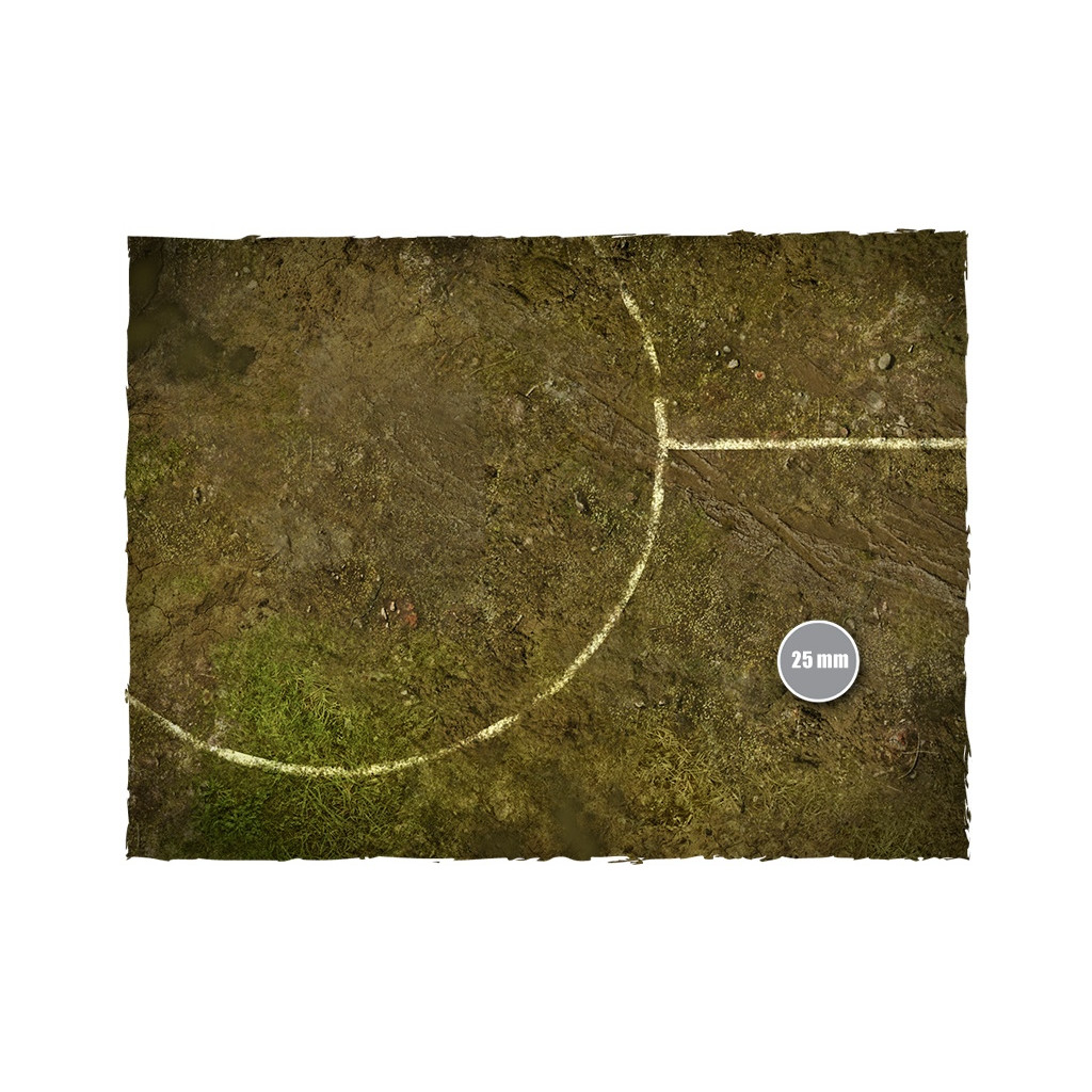 Blood Bowl 7s Pitch - Muddy Field