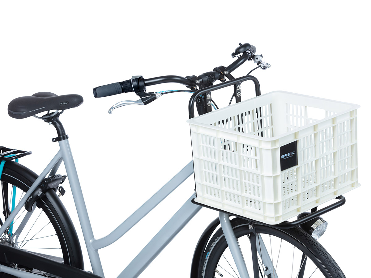 Basil M fietskrat - Bright White