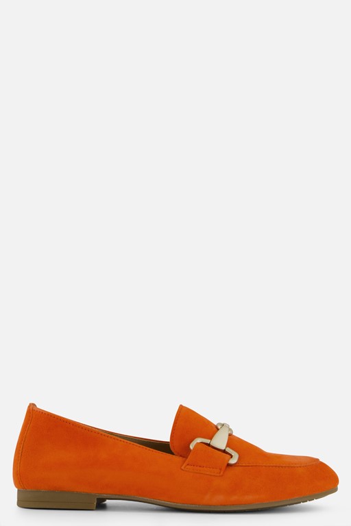 Gabor Instappers oranje Suede