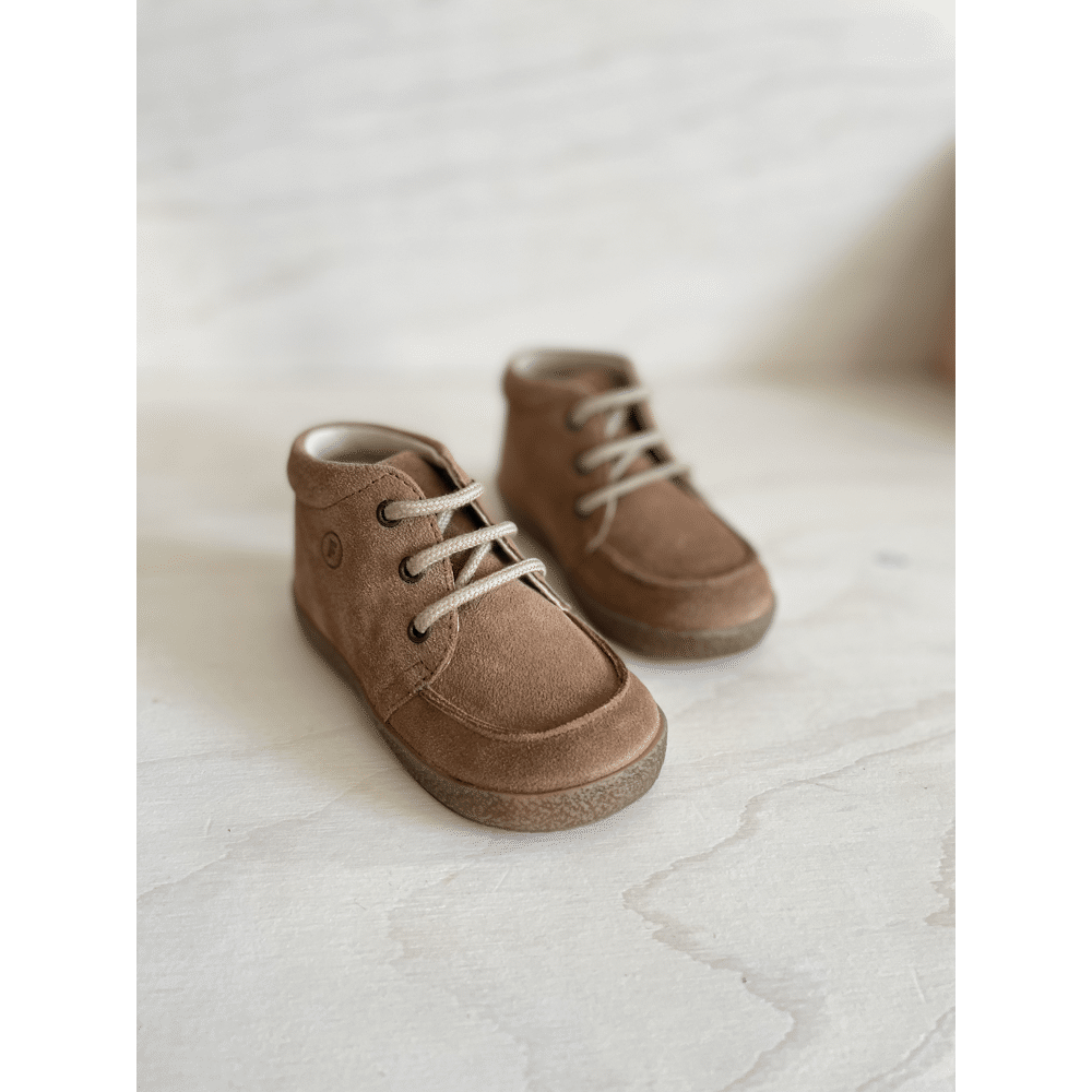 Falcotto - Stapschoentje - Suede Brown Sand