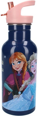 Disney Frozen 2 Vannflaske 500ml Take A Sip, Blå