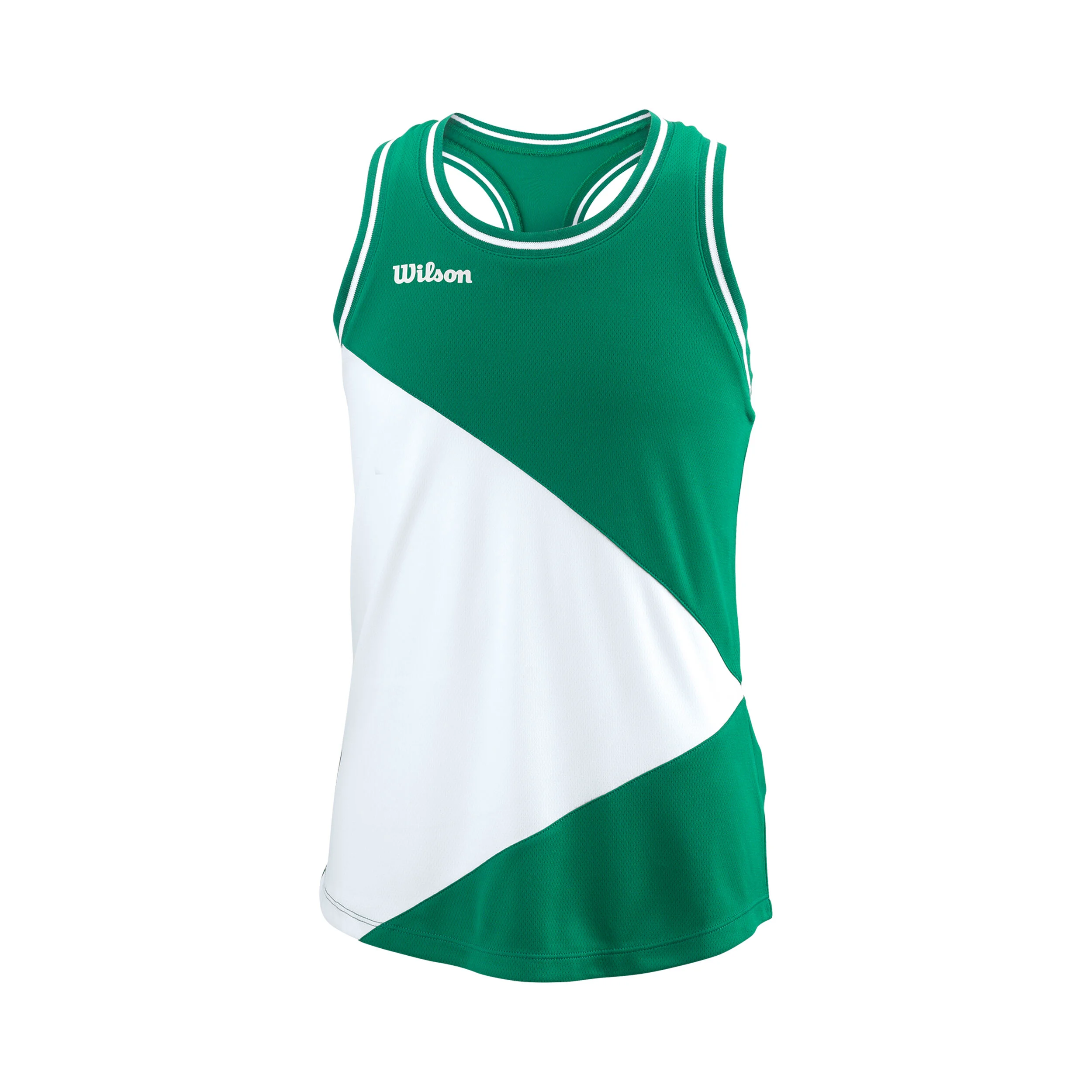 Wilson Team Débardeur Tank Top Filles - Vert , Blanc
