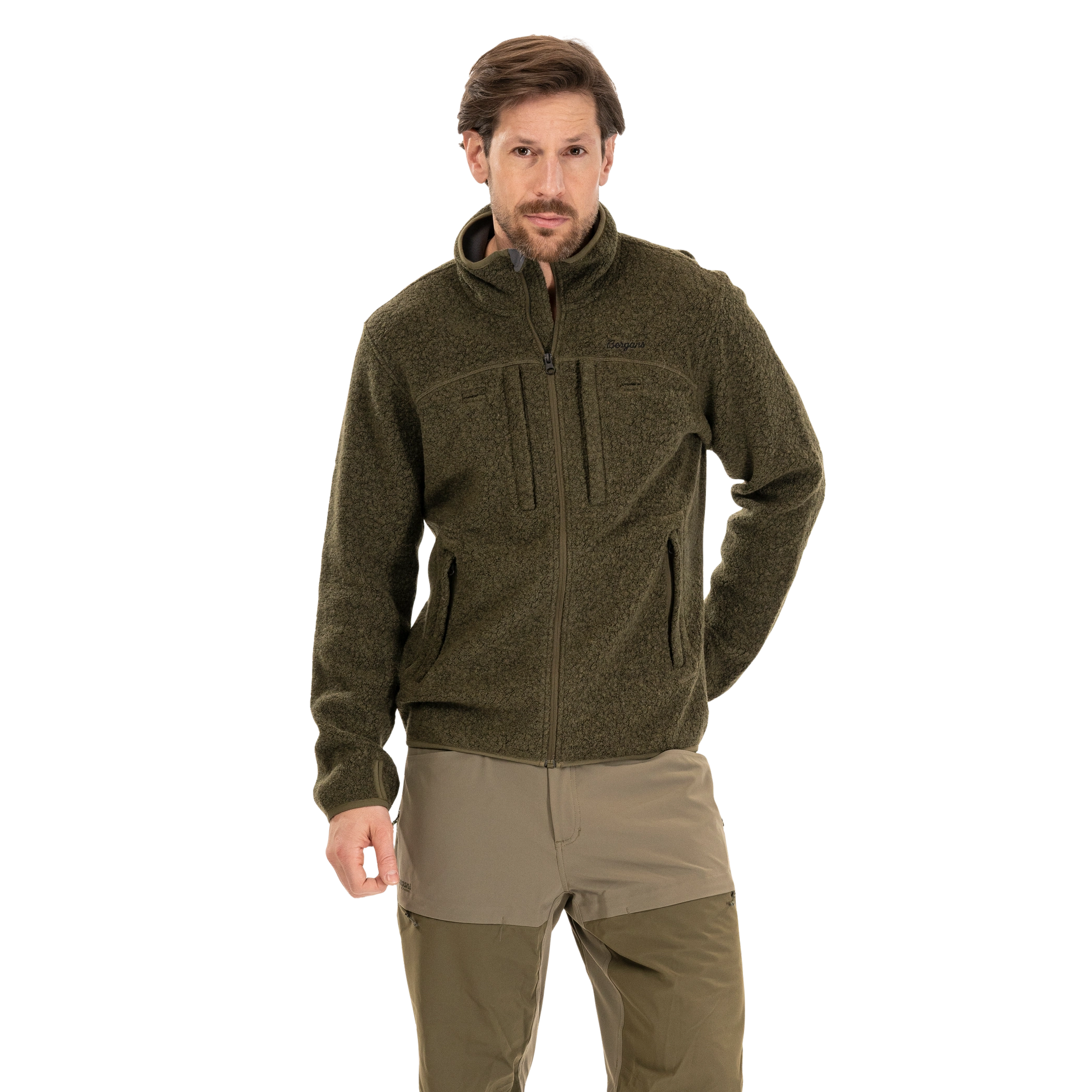 Myrull Outdoor Jacket Dark Green Mud