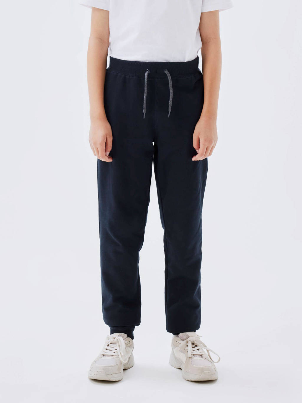 NAME IT broek NKMSWEAT donkerblauw