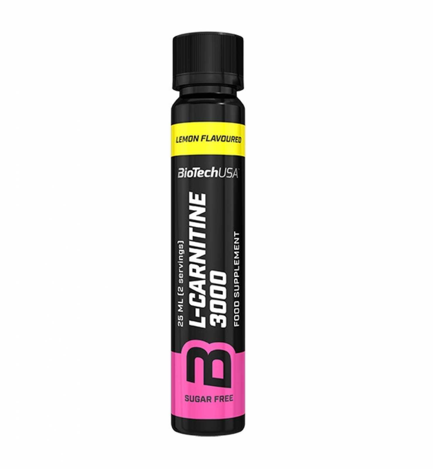 Biotech USA L-Carnitina 3000mg 1 frasco