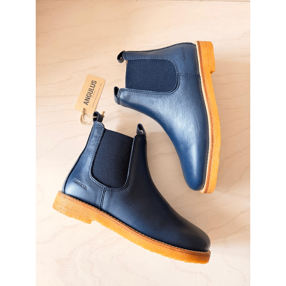 ANGULUS - Chelsea Boot Navy