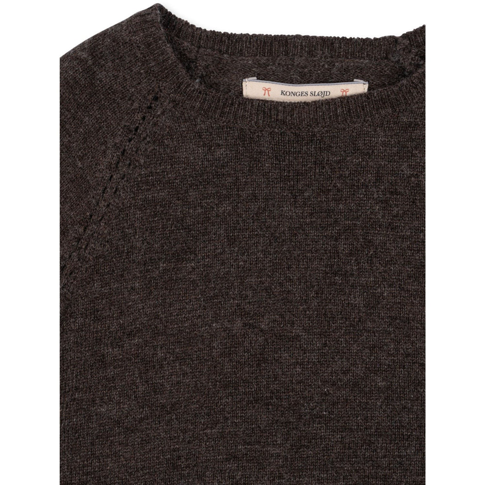 Køb Konges Sløjd Brown Melange Cathy Strik Sweater