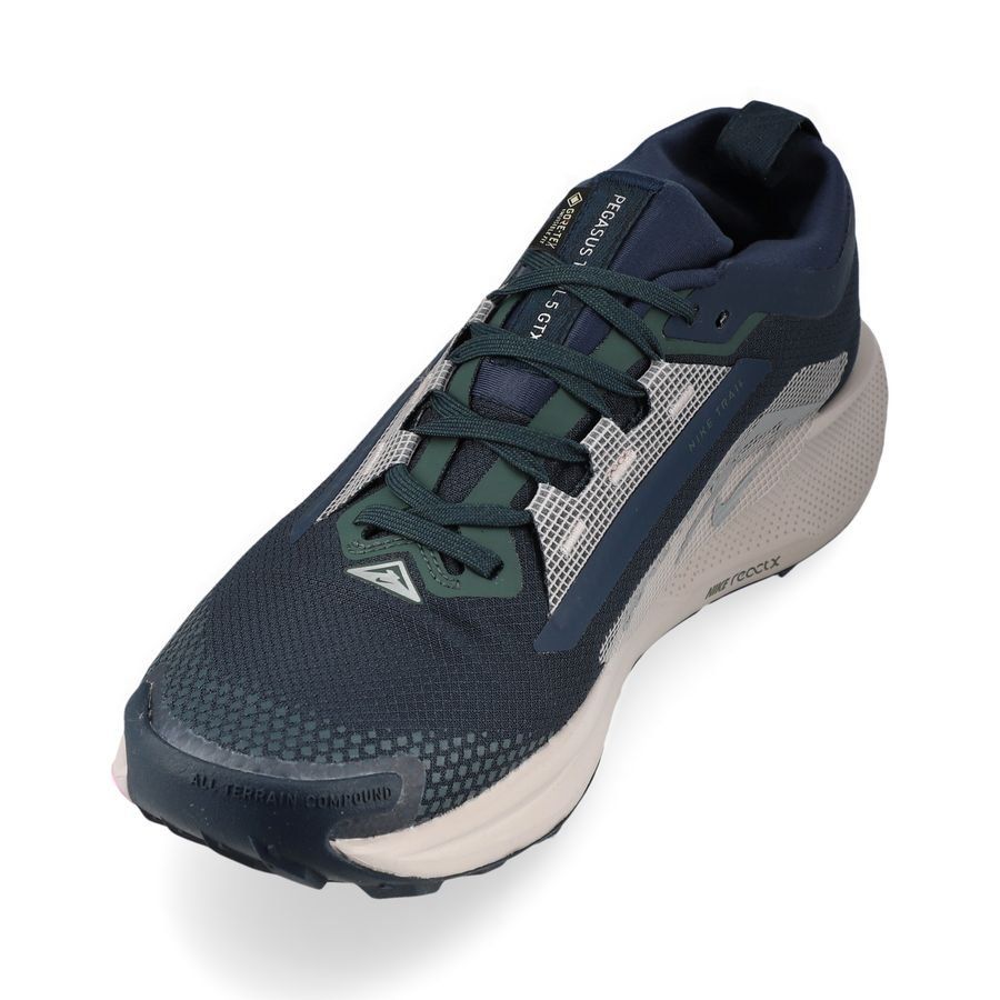Nike Chaussures de Running Pegasus Trail 5 Gore-Tex - Bleu/Vert Femme