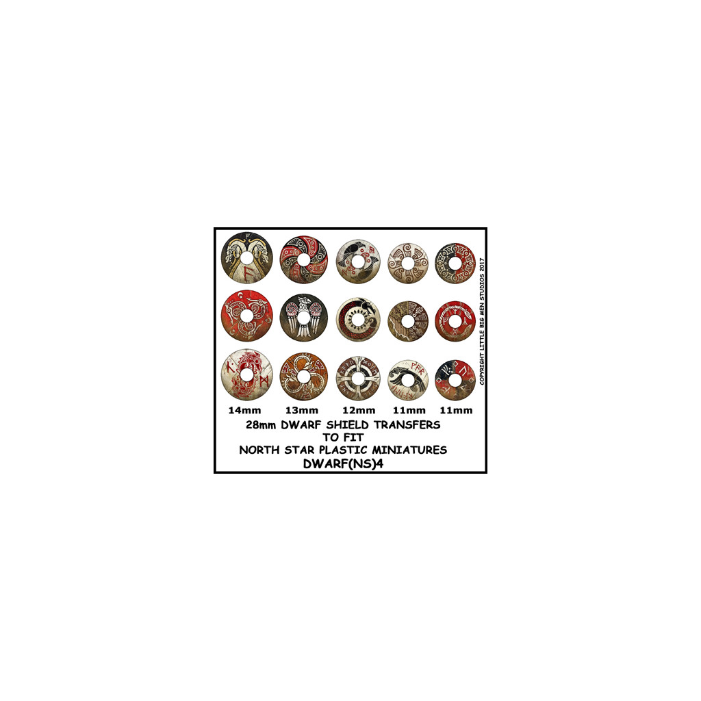Oathmark: Dwarf Shield Transfers 4