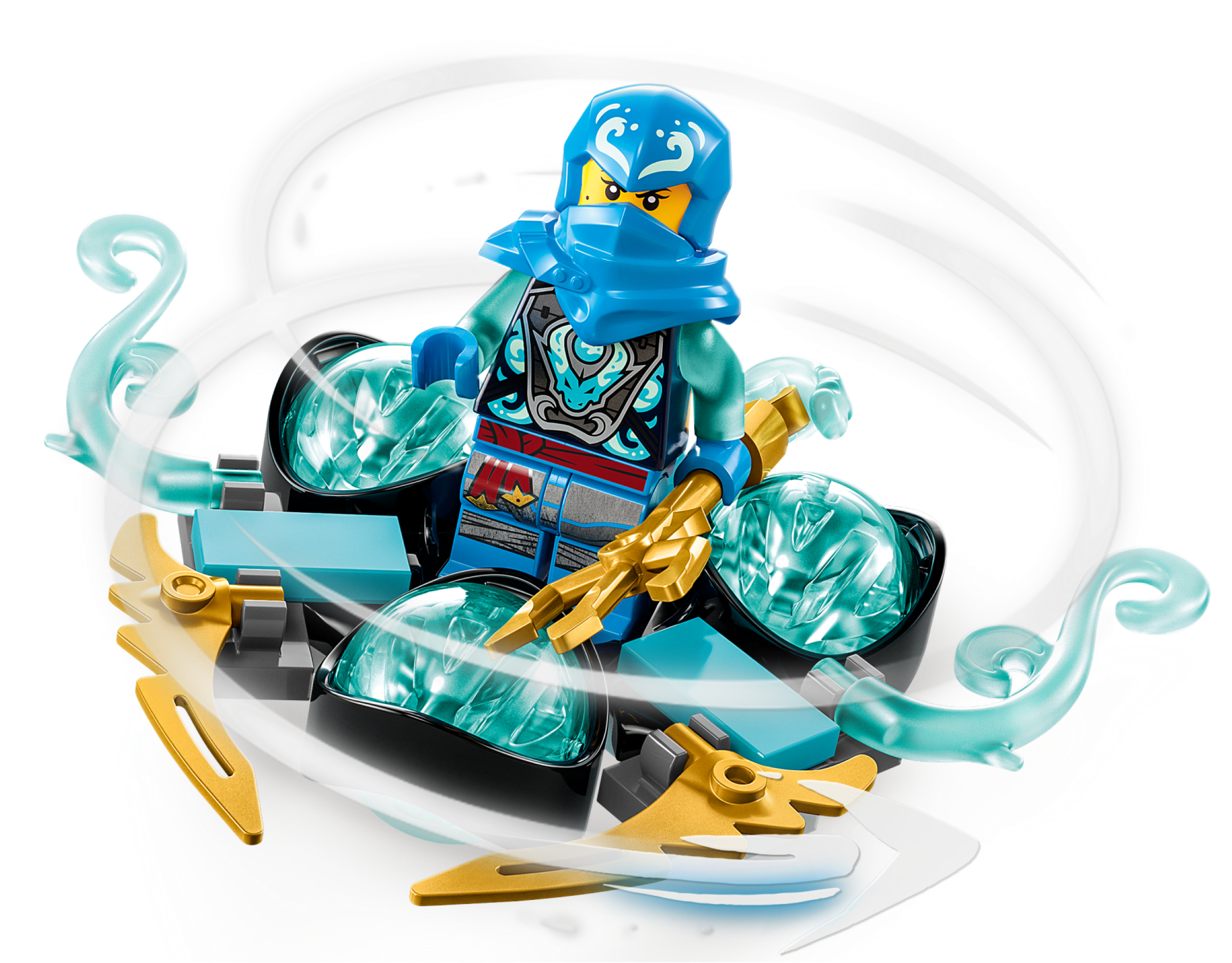 Descarrilamento de Spinjitzu: Poder do Dragão de Nya 71778
