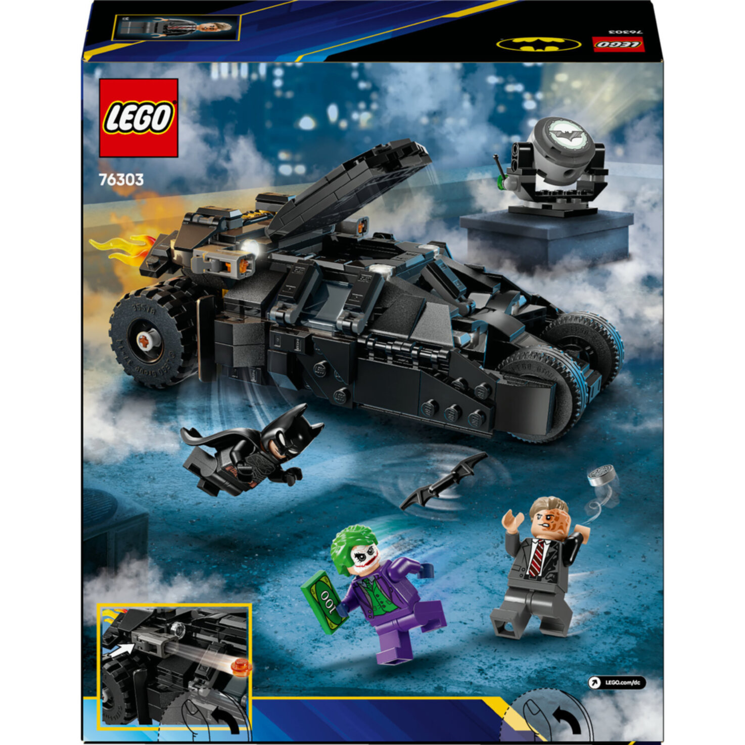 LEGO® DC Universe Super Heroes 76303 Batman Tumbler vs. Two-Face & The Joker ab 8 Jahren