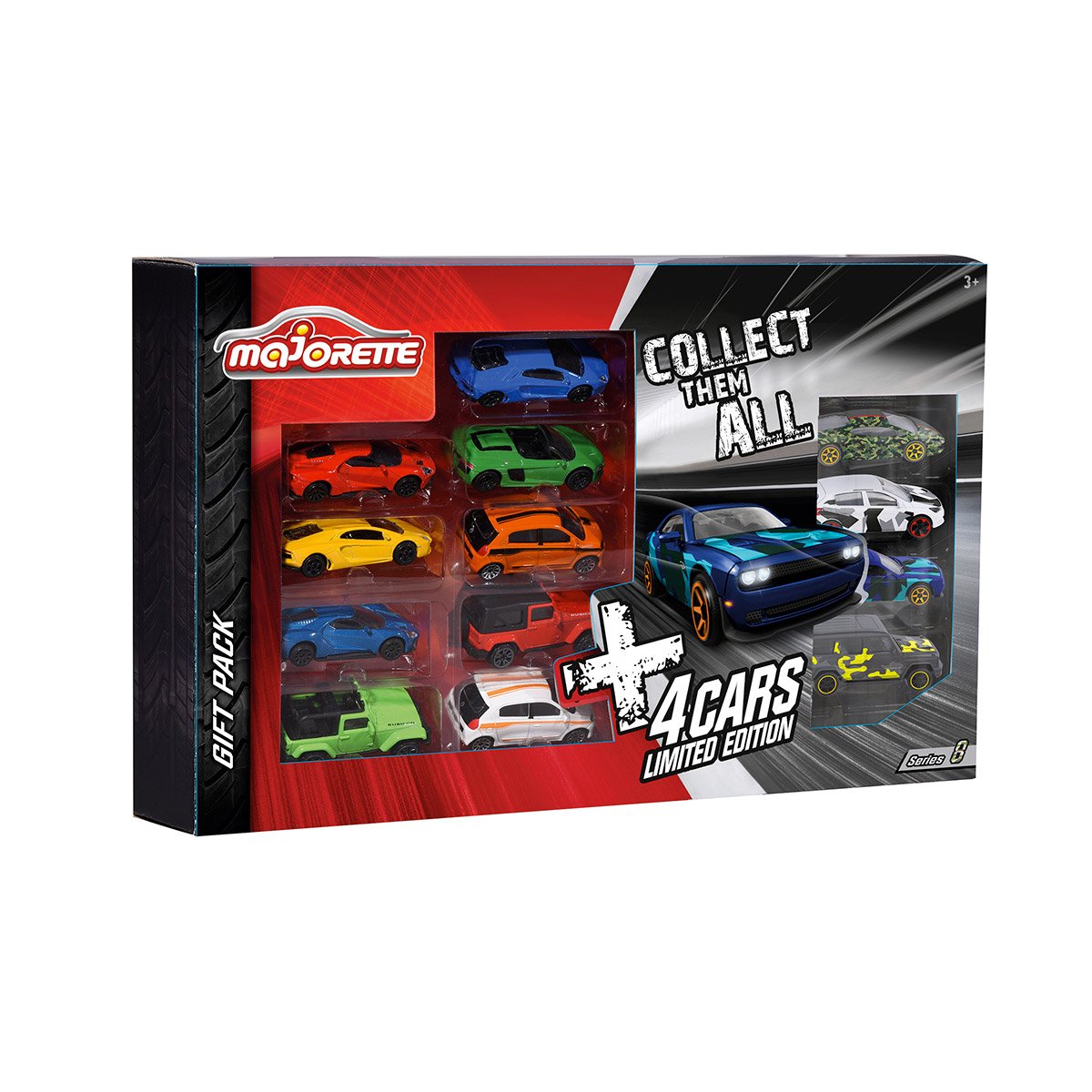 Majorette - Coffret 13 véhicules en métal 1:64ème