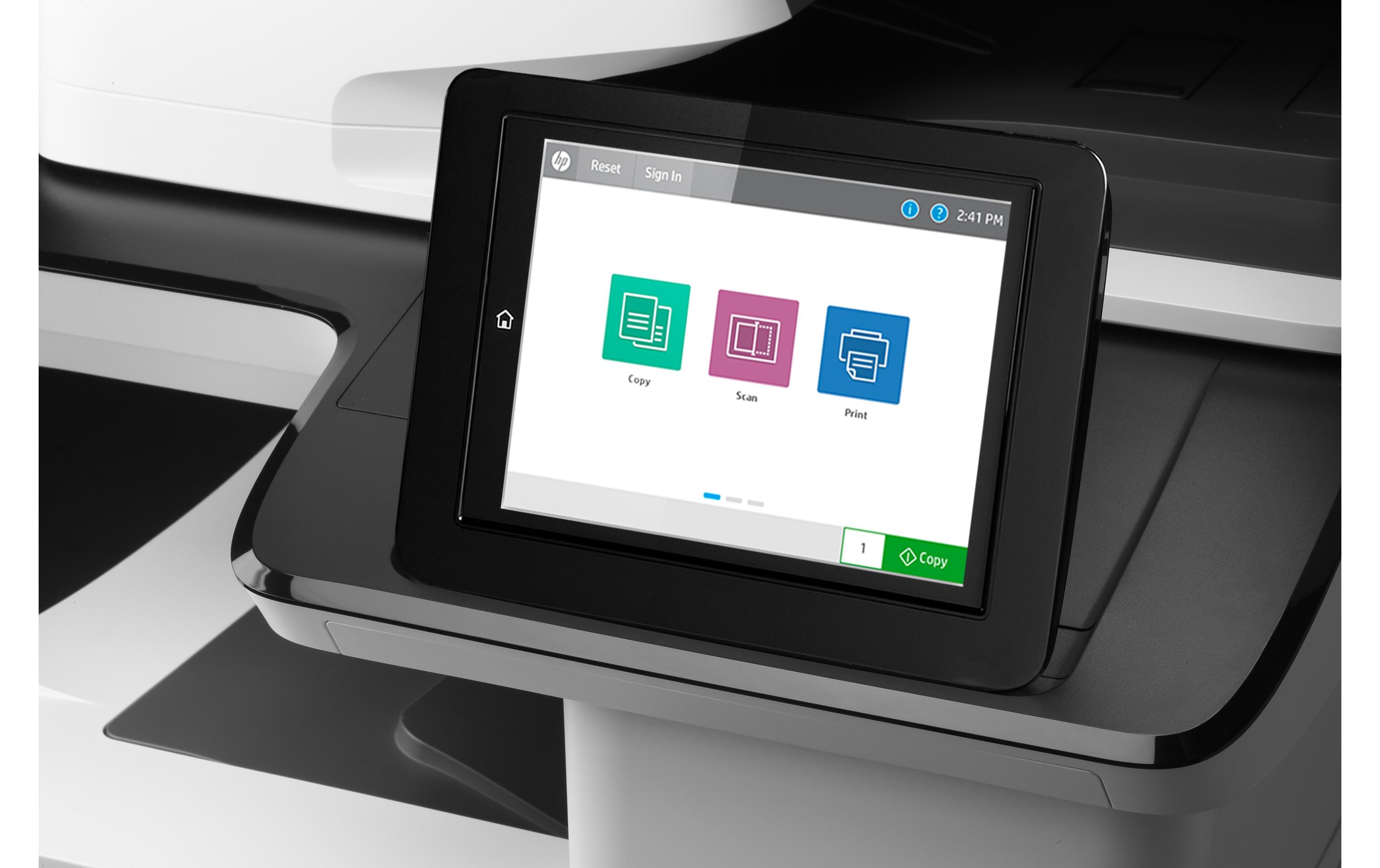 Multifunktionsdrucker Color LaserJet Enterprise Flow M776dn<br>3-in-1 Multifunktionsgerät mit LAN