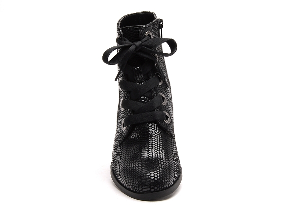 Fugitive boots bottine talons femme radieu noir