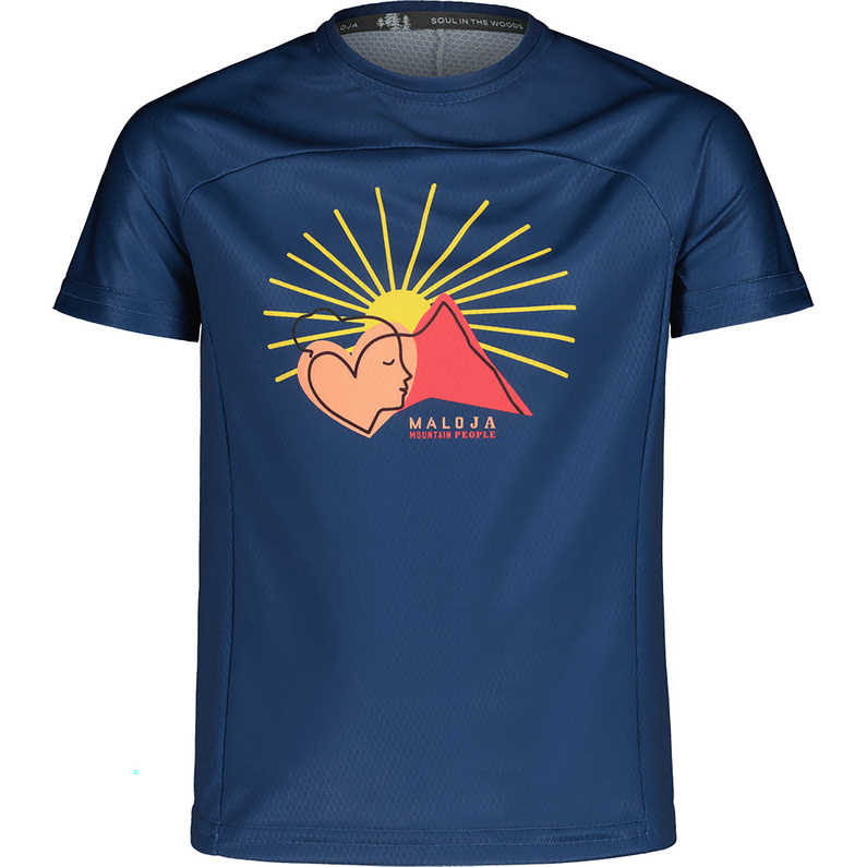 Maloja Kinder BarbarakrautG. Trail T-Shirt