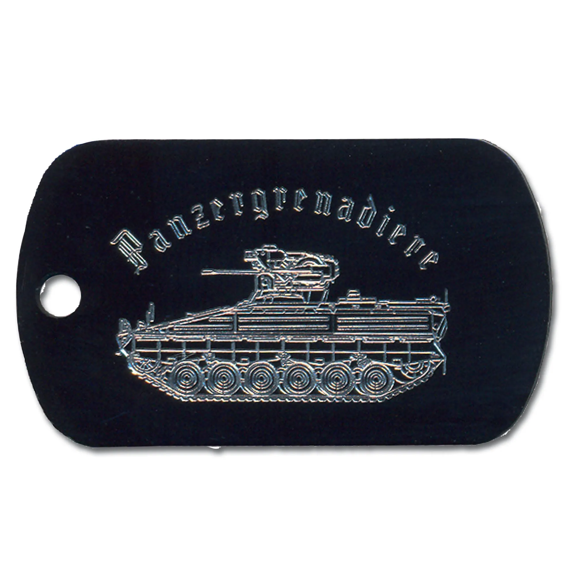 Fritzsch -  Erkennungsmarke mit Gravur