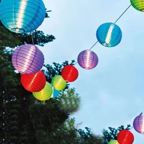 3,5m LED Girlang - Solcell