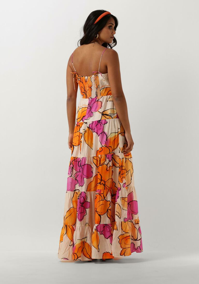 FABIENNE CHAPOT gele fabienne chapot maxi jurk alice dress