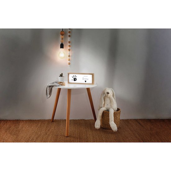 Light box empreinte   Bois        de               Baby Art