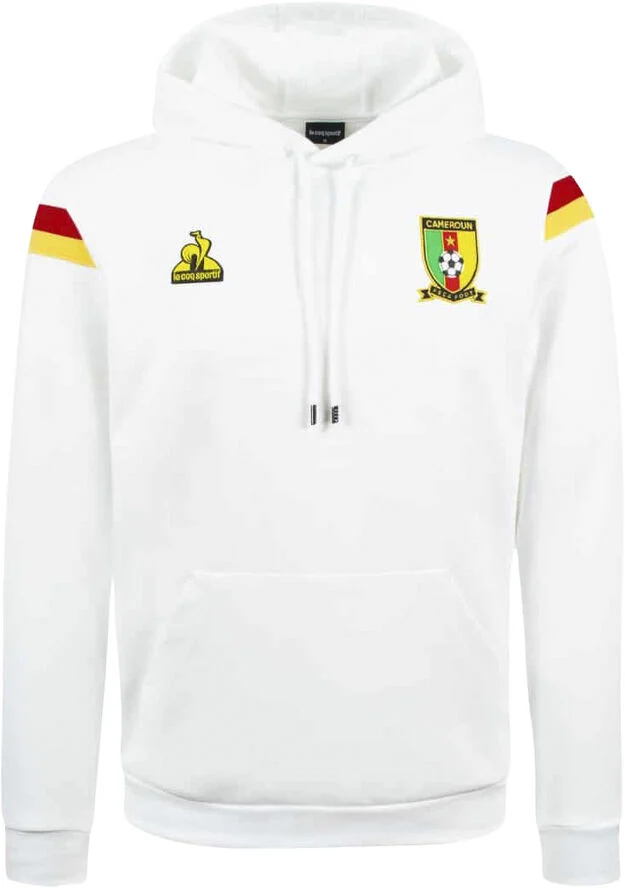 Le Coq Sportif CAMEROUN PRESENTATION HOODY M White