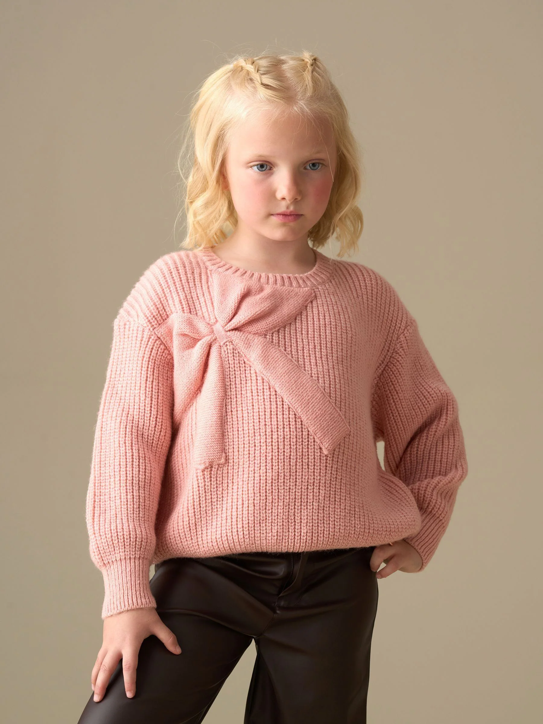 Angel & Rocket Arya Knitted Bow Jumper