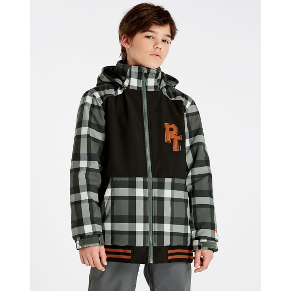 Veste de ski PROTEST PRTFLORIAN JR SNOWJACKET HUNTERGREEN