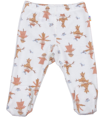 Joha Leggings m. F?dder - Uld/Bambus - Off White