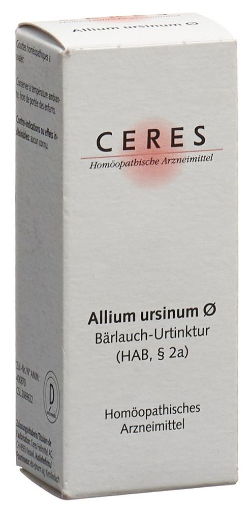 CERES Allium ursinum<br>20 ml, Flasche, Urtinktur