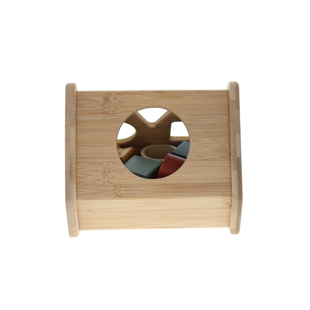 Maison à formes en bois et silicone Mercredi et Patati