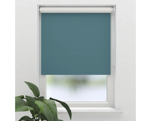 Soluna verduisterend rolgordijn V11, effen blauw, 60x190 cm