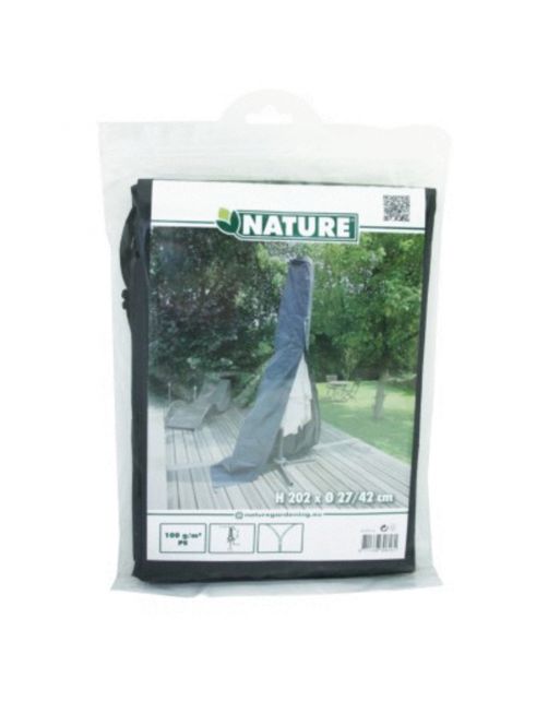 Nature Hoes Voor Parasol - Tuinmeubelen - 202x27\/42 cm Grijs