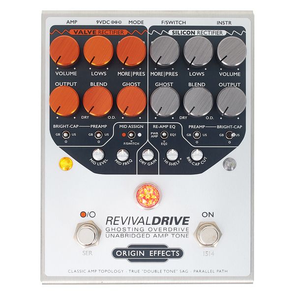 Origin Effects RevivalDRIVE & Footswitch