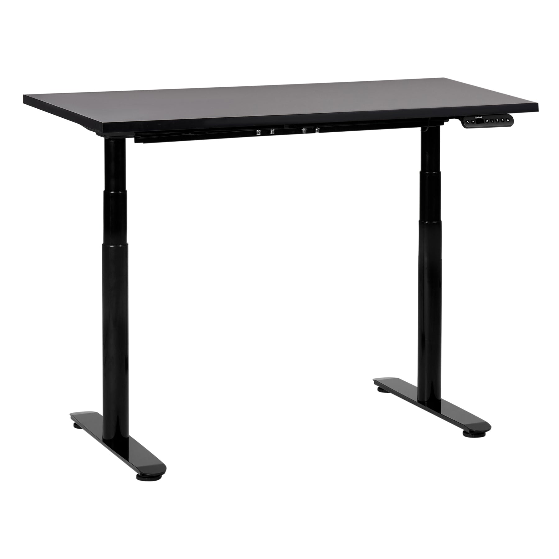 Beliani-DESTINAS-Elektrisch Verstelbaar bureau-Zwart-120 cm-MDF