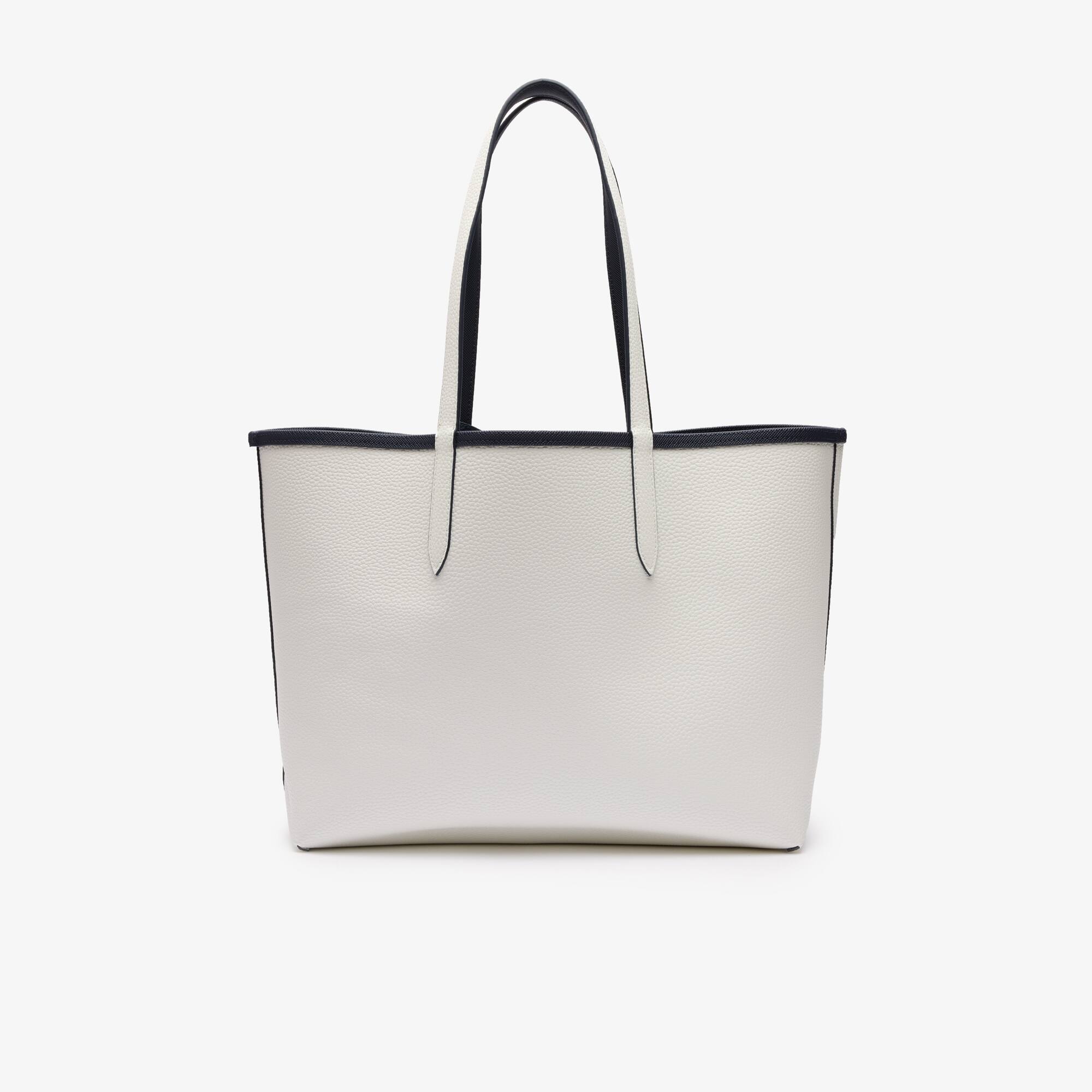 Wendbare Tote Bag aus Canvas Taschen - Blau - Lacoste - Damen