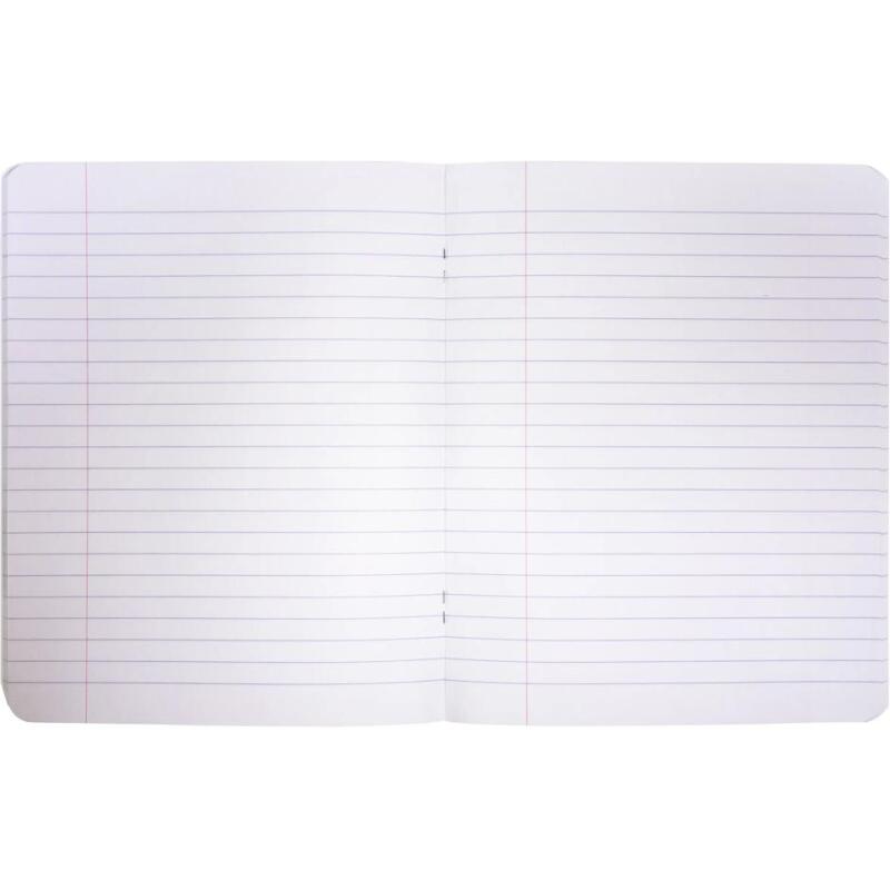 Cahier piqué A4 96 pages ligné + marge - Assortis