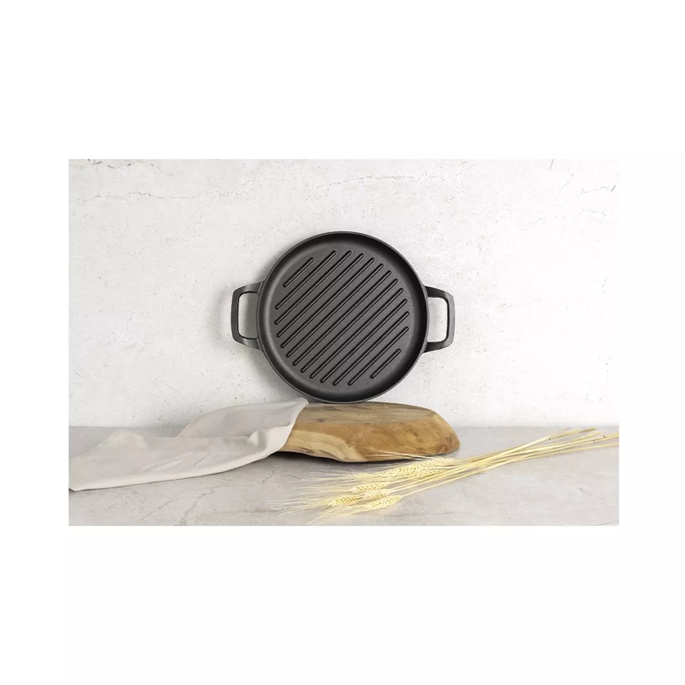 Berlinger Haus Gusseisen Grillplatte Ø 30cm
