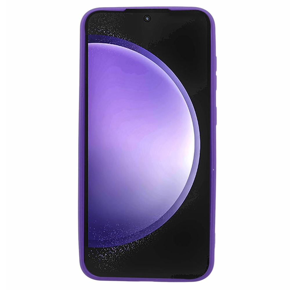 Samsung Galaxy S23 FE Gummi Case Hülle mit Kameraschutz - Violett (Matt)