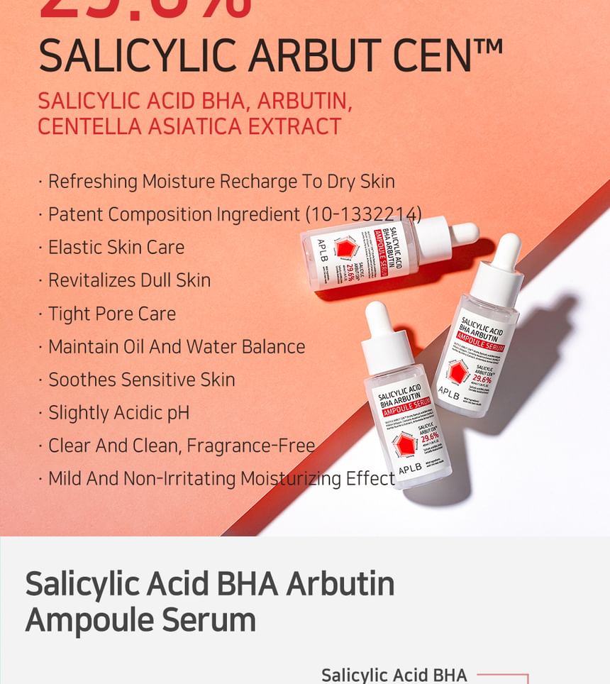 APLB - Salicylzuur BHA Arbutine ampulserumset