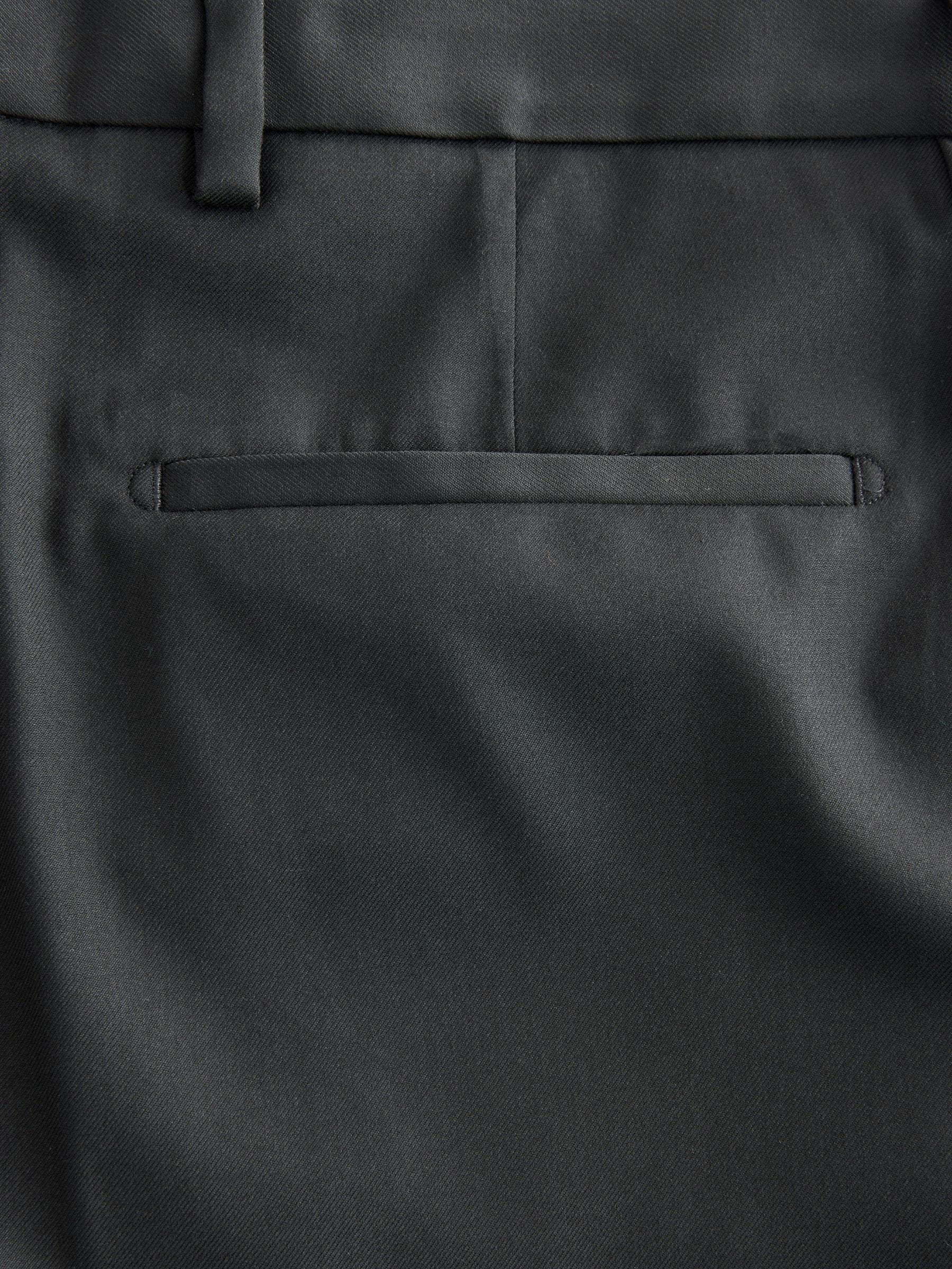 Zwart - Relaxed Fit Tuxedo Trousers