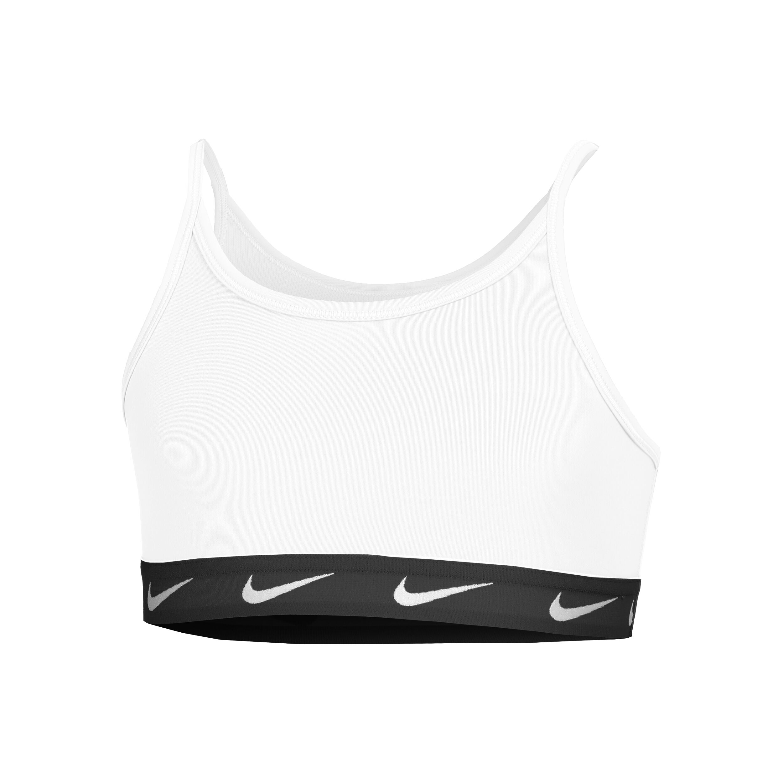 Nike Dri-Fit Big Kids Soutien-gorge Sport Filles - Blanc , Noir