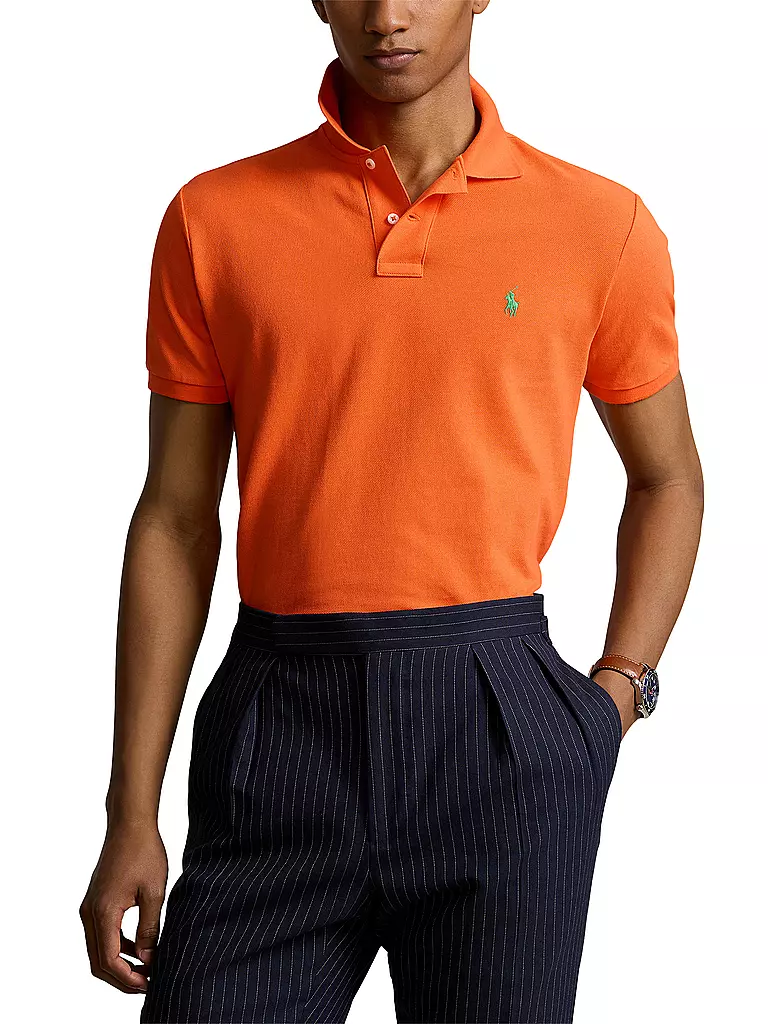 POLO RALPH LAUREN Poloshirt Custom Slim Fit orange