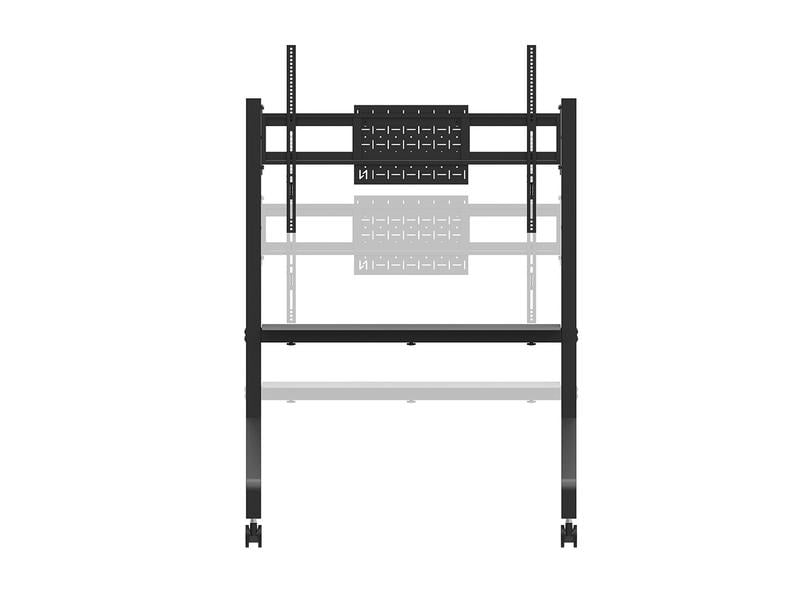 NEOMOUNTS TV-Trolley FL50-525BL1 Schwarz Mobiler Bodenständer für 55-86